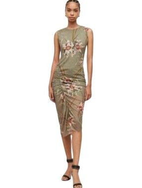 pink and white women's dress All Smiles & Stripe Midi | Size: S Color:Gucci Green Valley Craft Step into sunshine Baby Girl Dresses